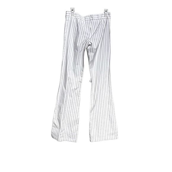 BcBG white pinstriped pants size 4 - Picture 2 of 11